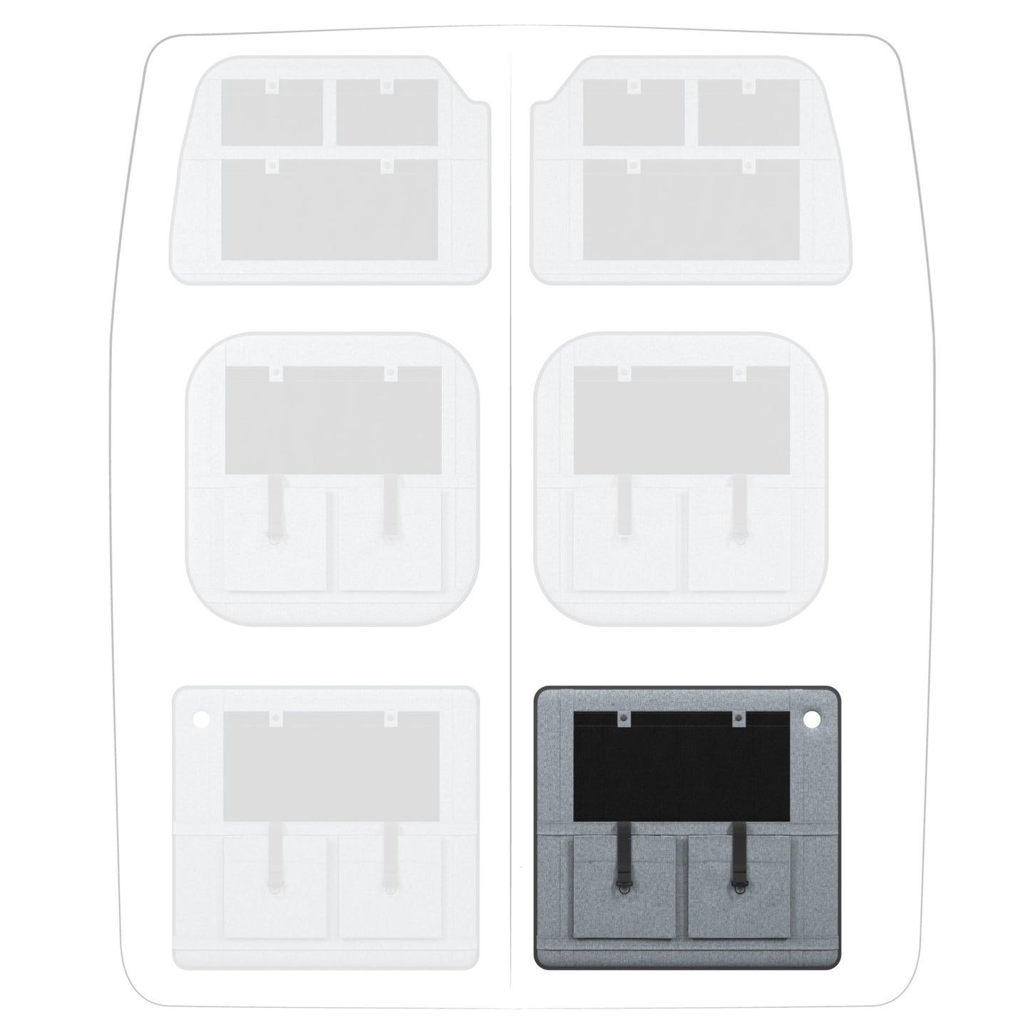 Moon Organizer Citroen Jumper II / Fiat Ducato III / Opel Movano III / RAM ProMaster / Peugeot Boxer II / Toyota ProAce Max
