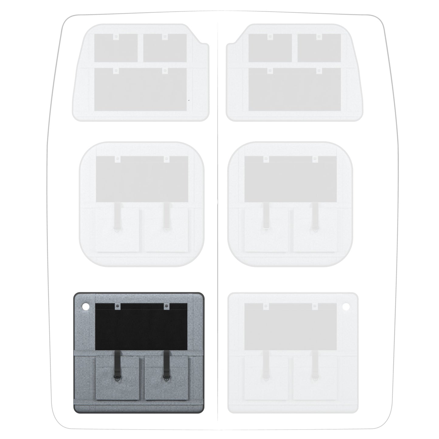 Moon Organizer Citroen Jumper II / Fiat Ducato III / Opel Movano III / RAM ProMaster / Peugeot Boxer II / Toyota ProAce Max