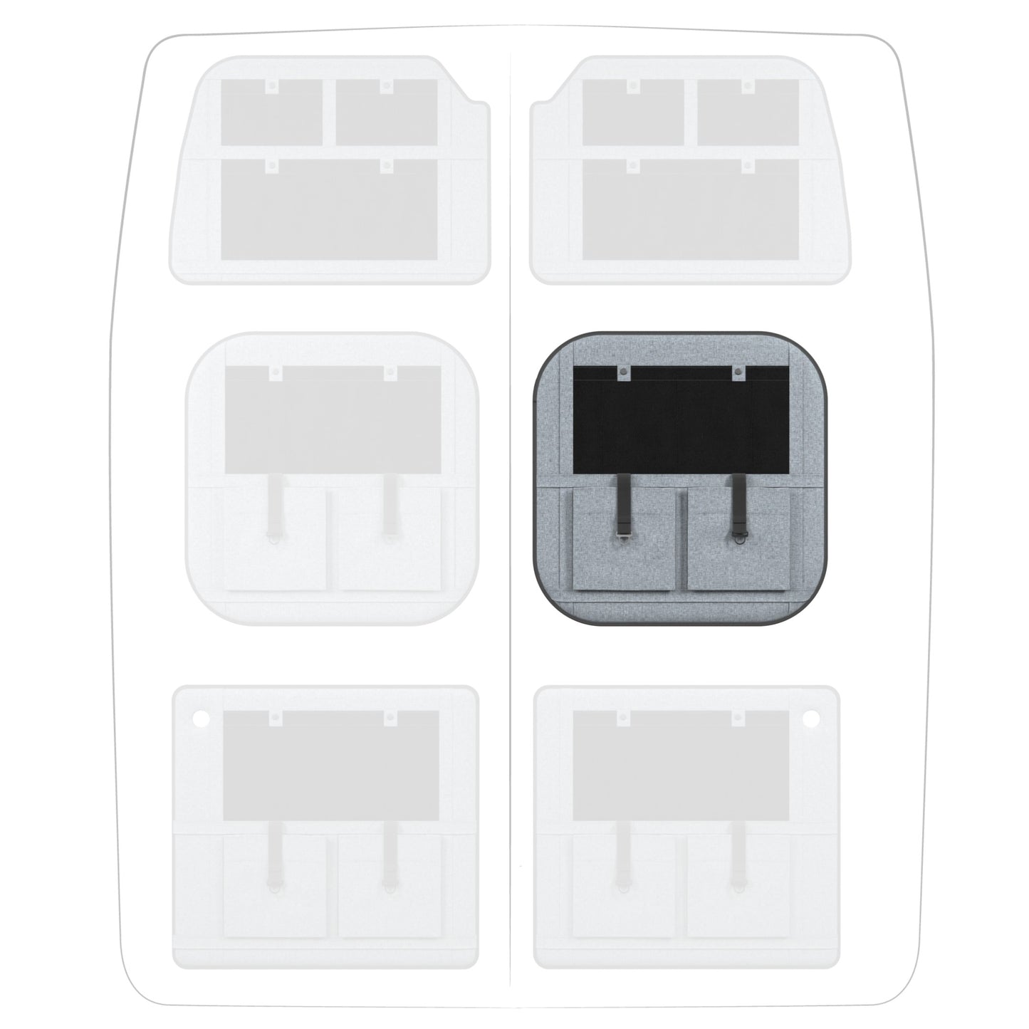Moon Organizer Citroen Jumper II / Fiat Ducato III / Opel Movano III / RAM ProMaster / Peugeot Boxer II / Toyota ProAce Max