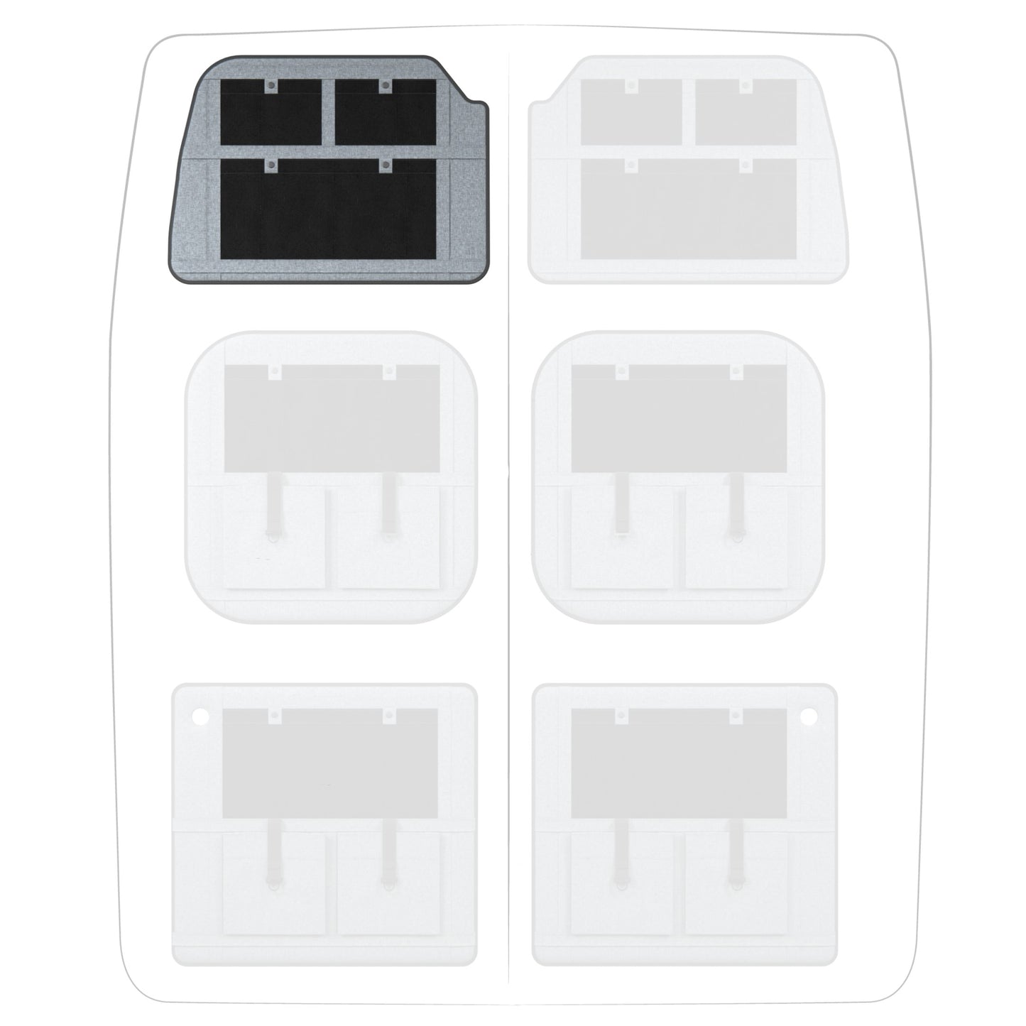 Moon Organizer Citroen Jumper II / Fiat Ducato III / Opel Movano III / RAM ProMaster / Peugeot Boxer II / Toyota ProAce Max