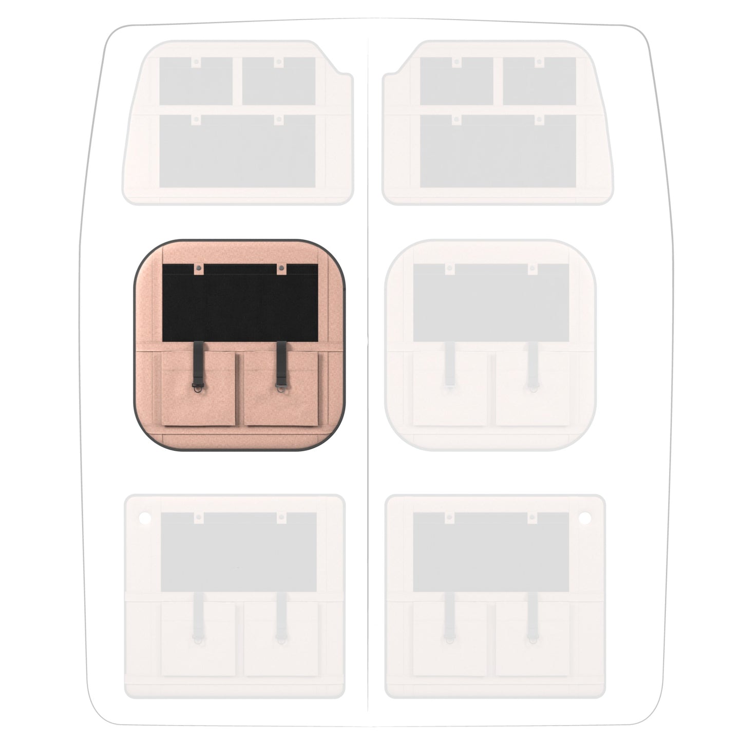 Moon Organizer Citroen Jumper II / Fiat Ducato III / Opel Movano III / RAM ProMaster / Peugeot Boxer II / Toyota ProAce Max