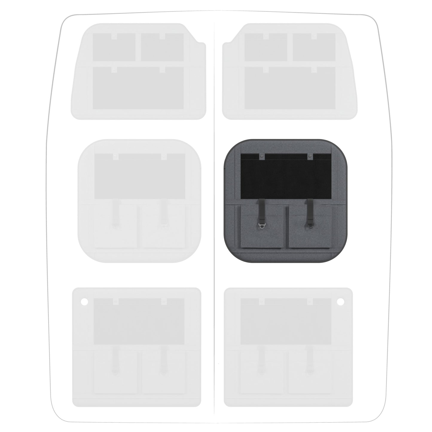 Moon Organizer Citroen Jumper II / Fiat Ducato III / Opel Movano III / RAM ProMaster / Peugeot Boxer II / Toyota ProAce Max
