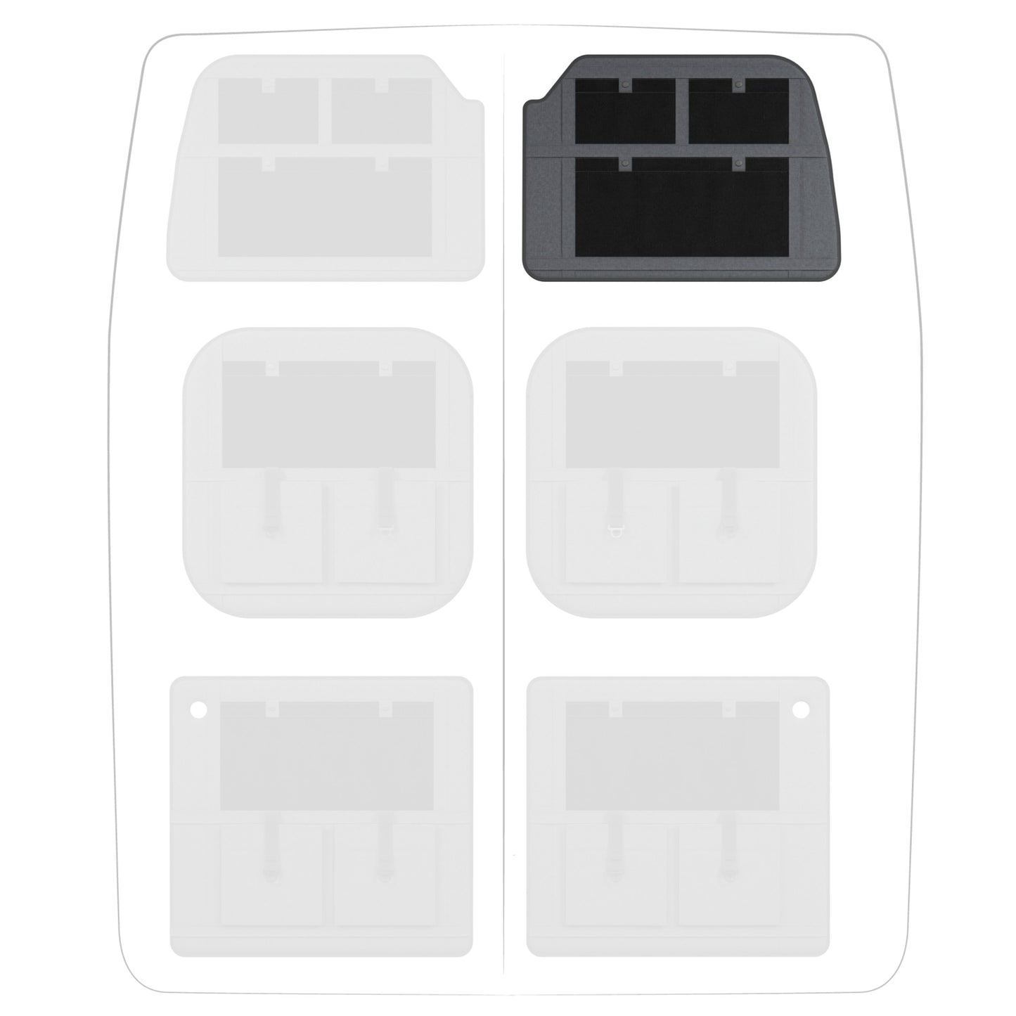 Moon Organizer Citroen Jumper II / Fiat Ducato III / Opel Movano III / RAM ProMaster / Peugeot Boxer II / Toyota ProAce Max