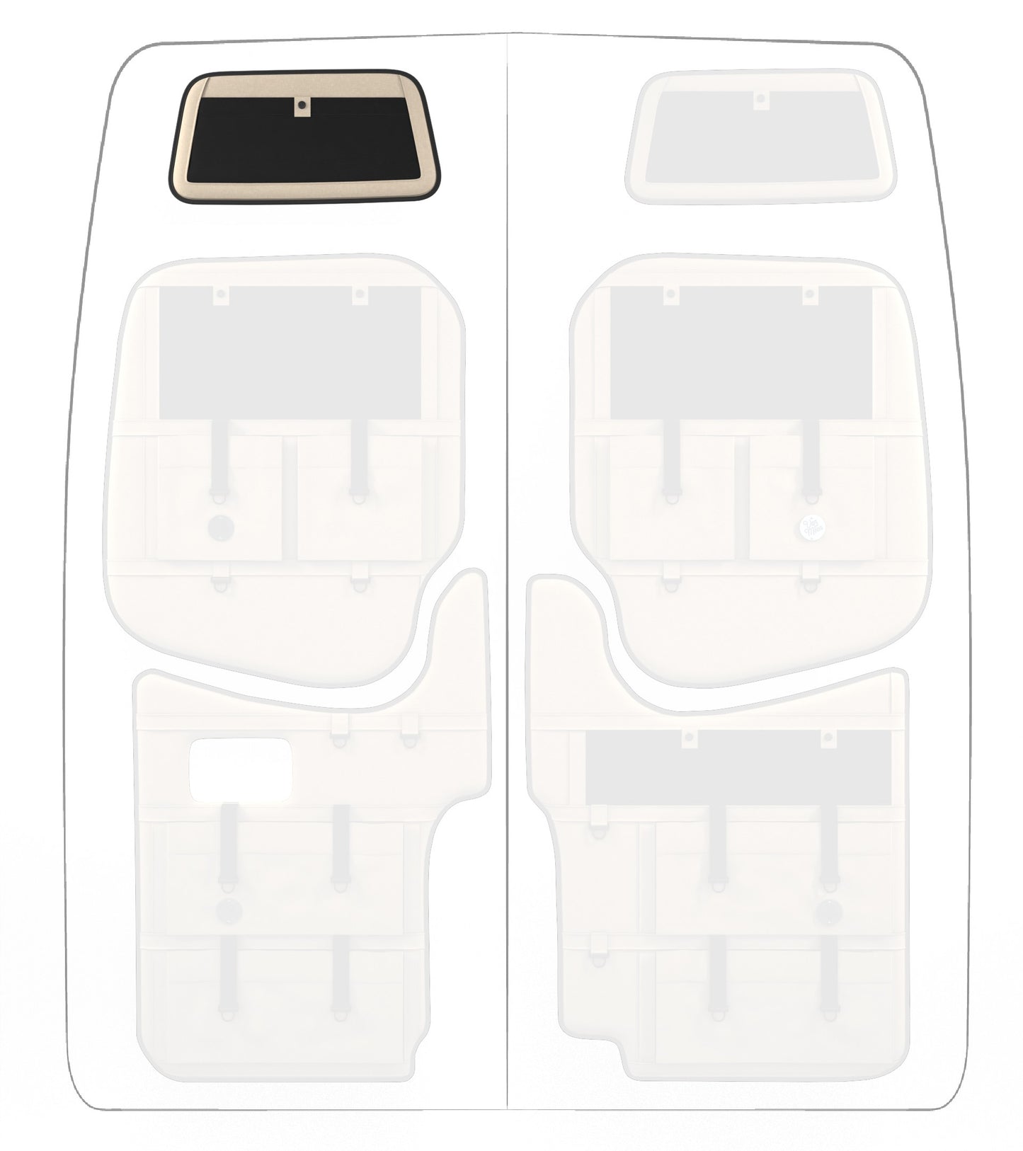 Moon Organizer Mercedes Sprinter 906 / VW Crafter I