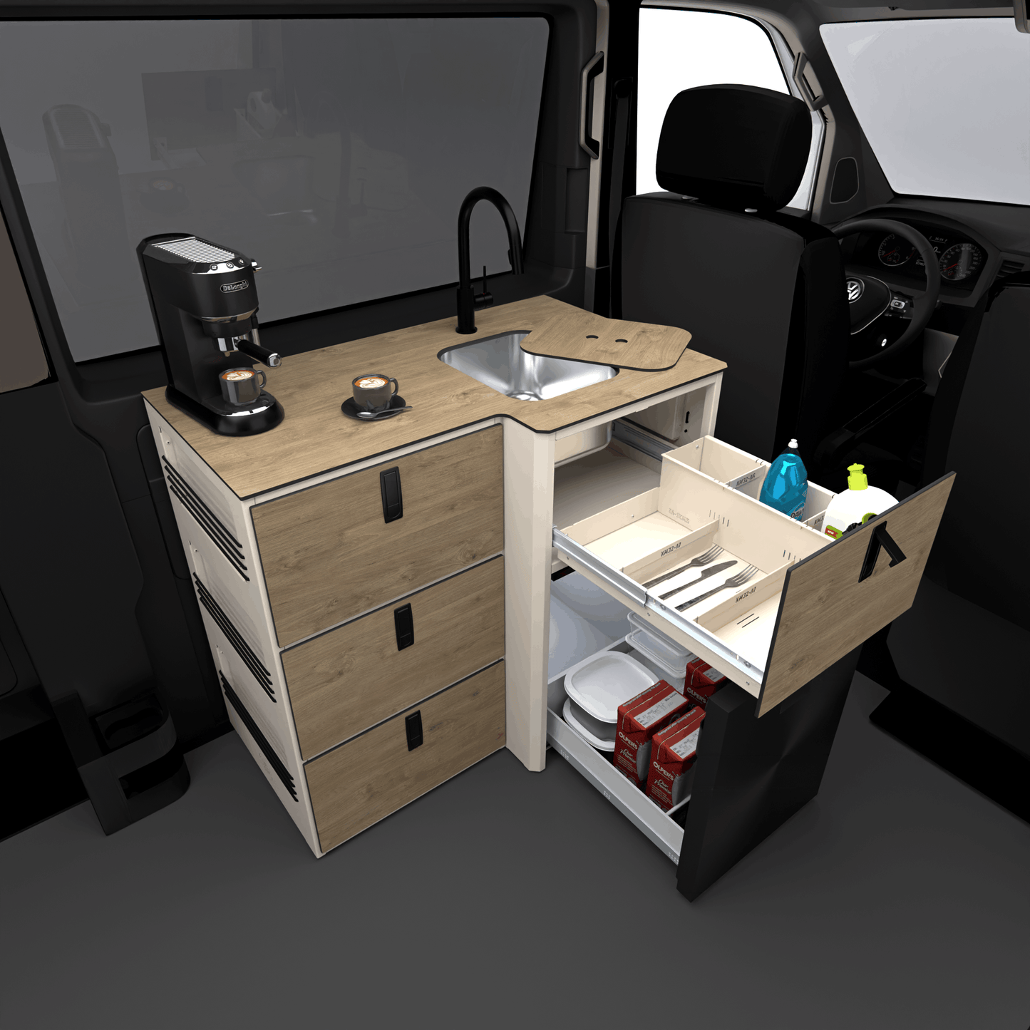 Moon Kitchen Solid Model 32