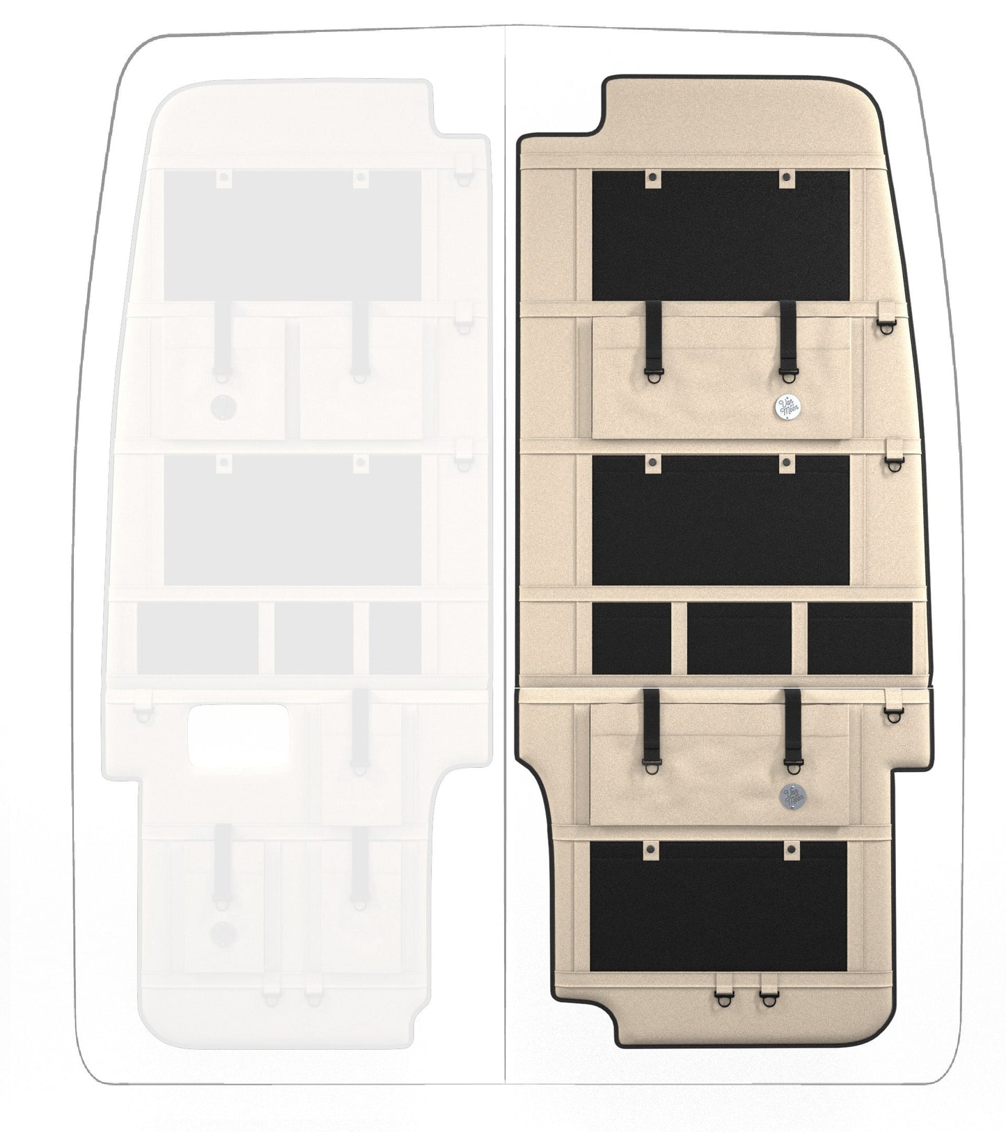Moon Organizer Mercedes Sprinter 906 / VW Crafter I