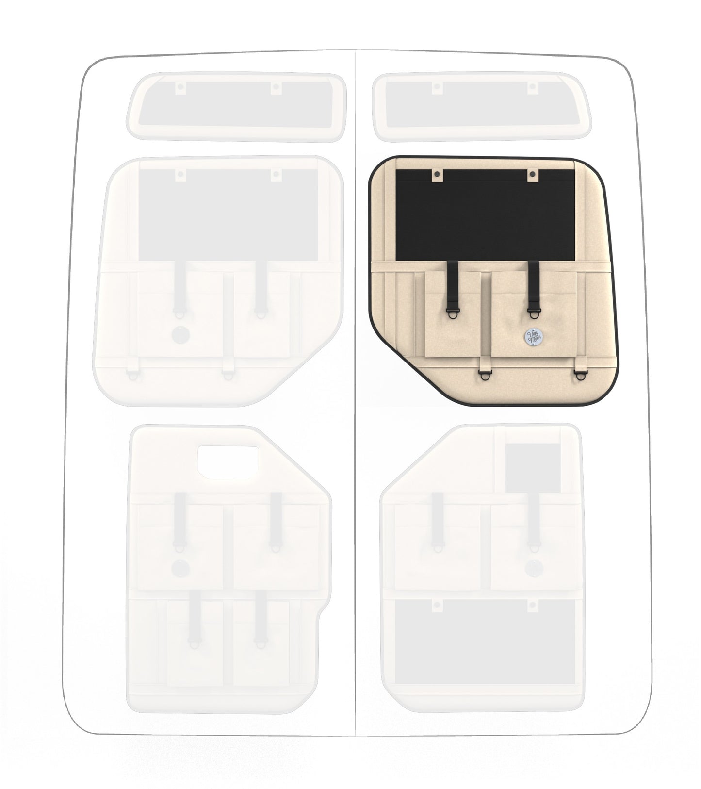 Moon Organizer MAN TGE / VW Crafter II