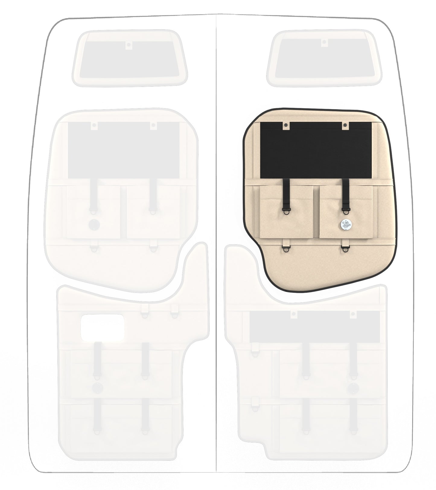 Moon Organizer Mercedes Sprinter 906 / VW Crafter I