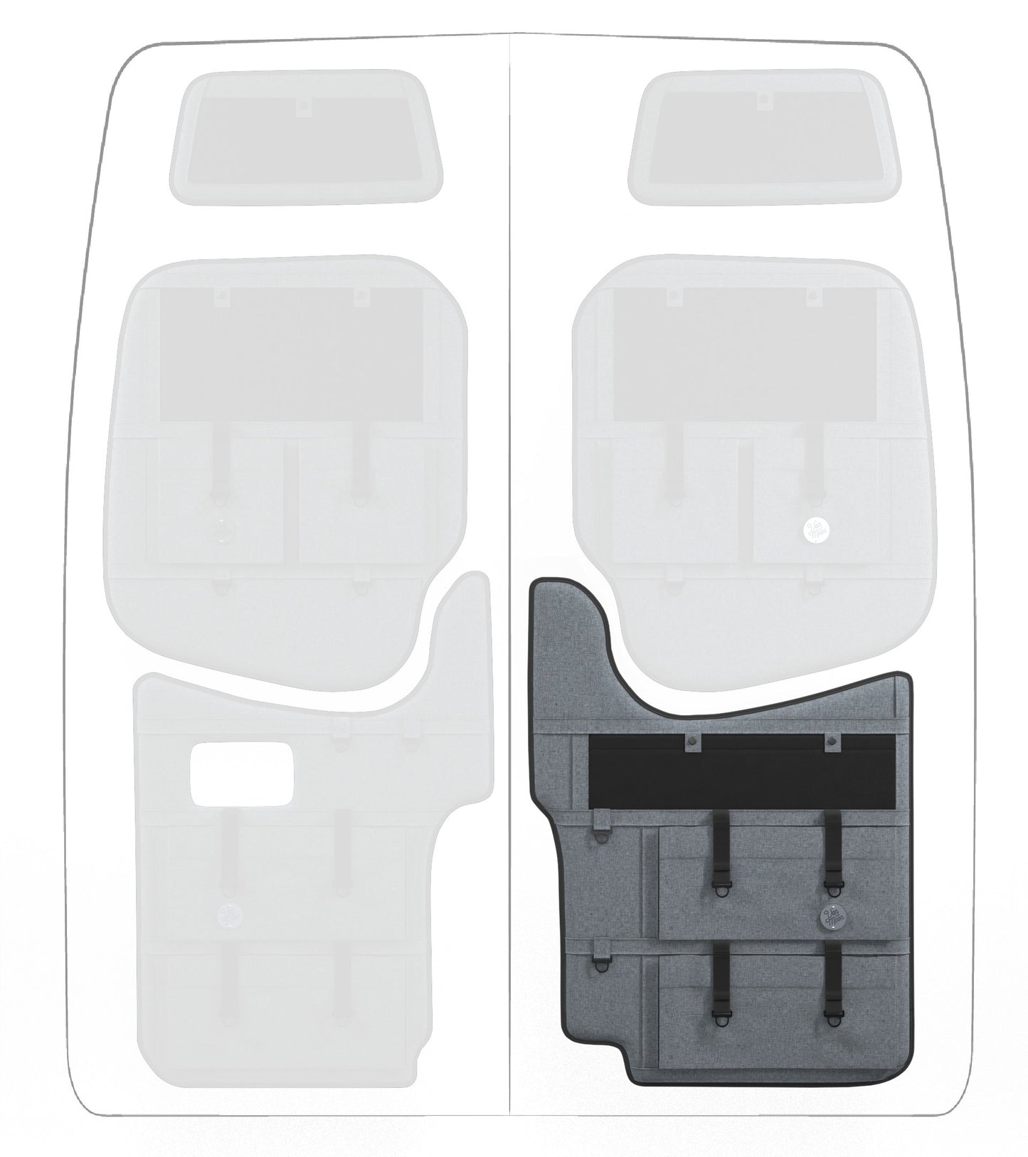 Moon Organizer Mercedes Sprinter 906 / VW Crafter I