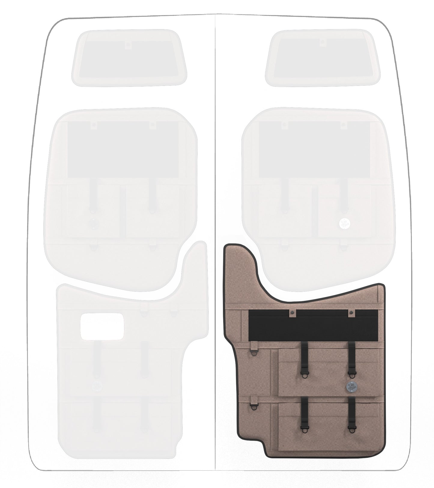 Moon Organizer Mercedes Sprinter 906 / VW Crafter I
