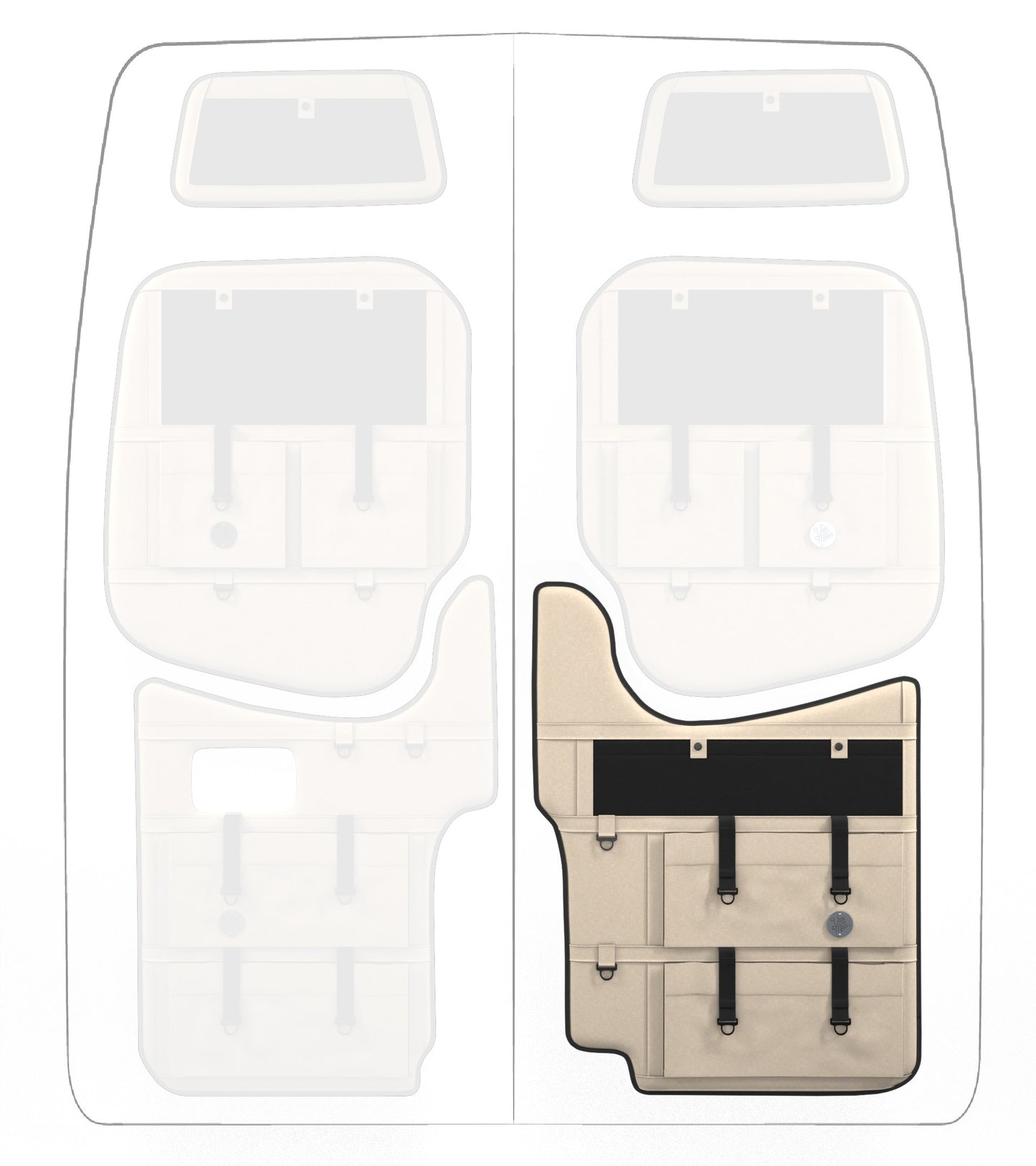 Moon Organizer Mercedes Sprinter 906 / VW Crafter I