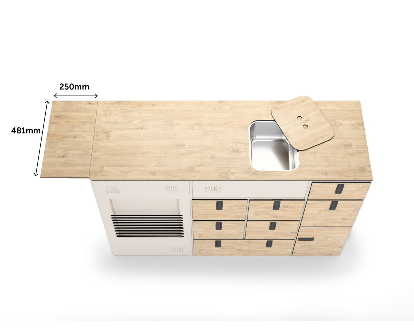 Countertop for Moon Kitchen Model 1