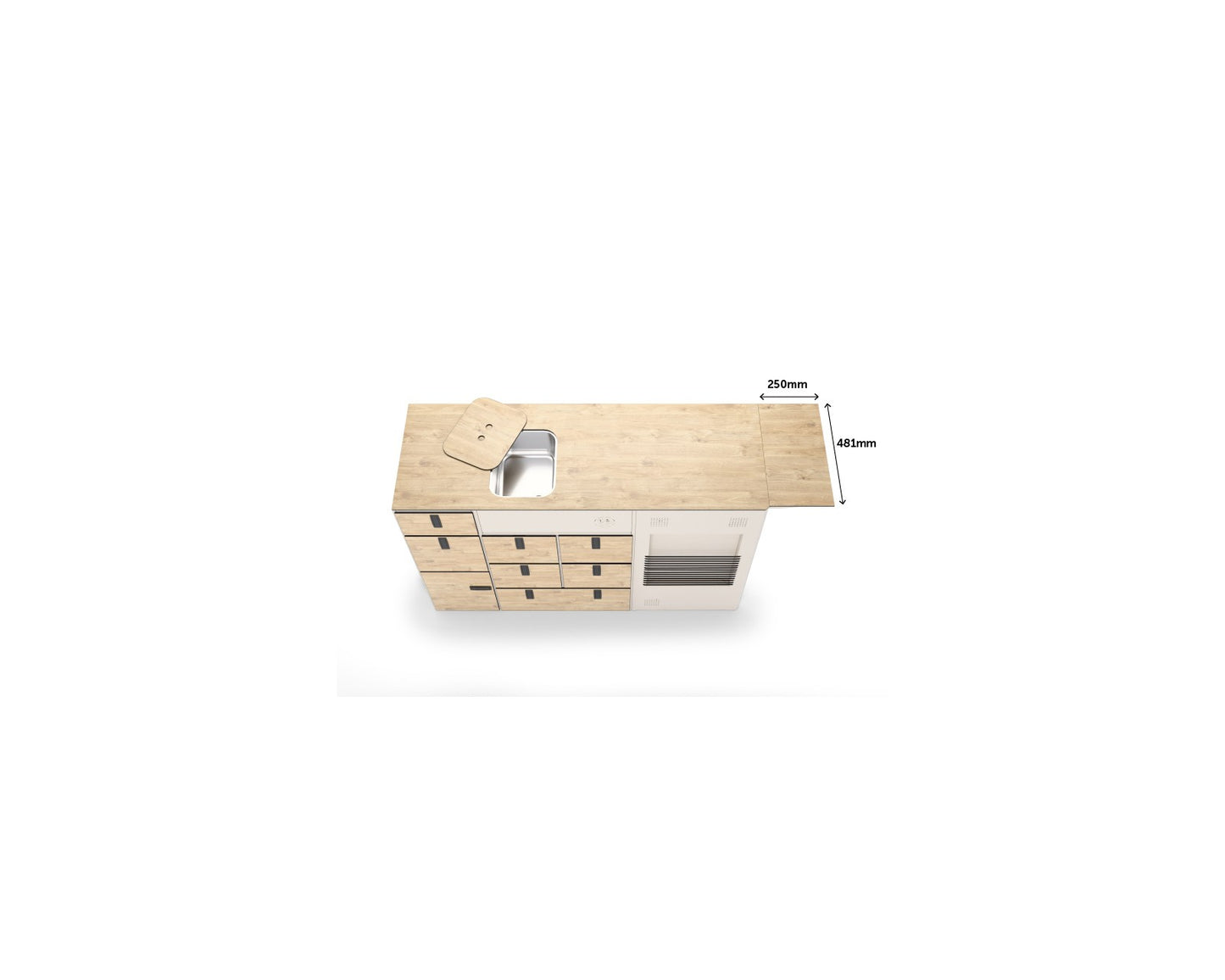 Countertop for Moon Kitchen Model 1