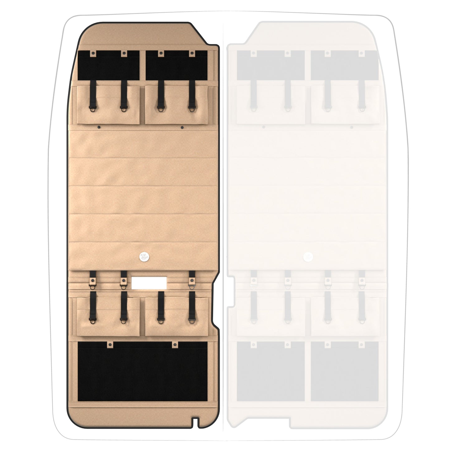 Moon Organizer Citroen Jumper II / Fiat Ducato III / Opel Movano III / RAM ProMaster / Peugeot Boxer II / Toyota ProAce Max
