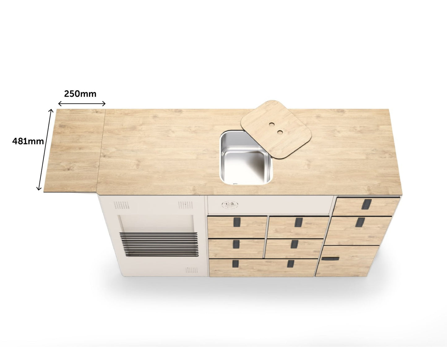 Countertop for Moon Kitchen Model 1