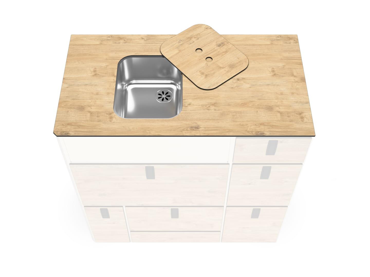 Countertop for Moon Kitchen Solid Model 30