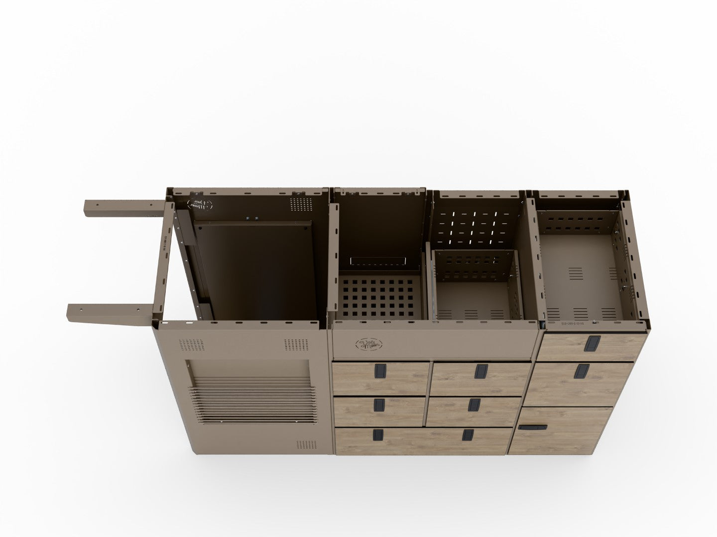 Moon Kitchen Solid Model 1
