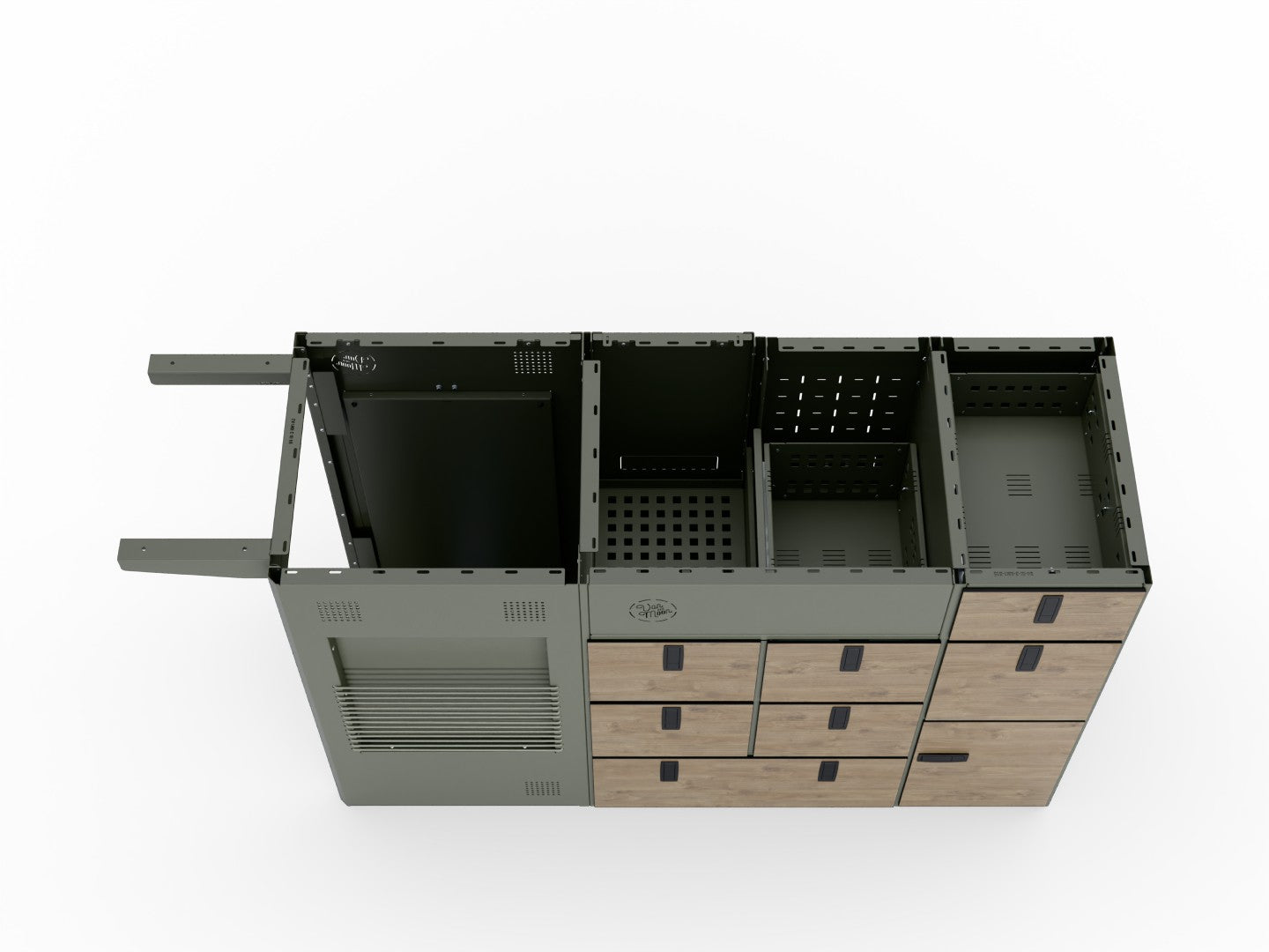 Moon Kitchen Solid Model 1