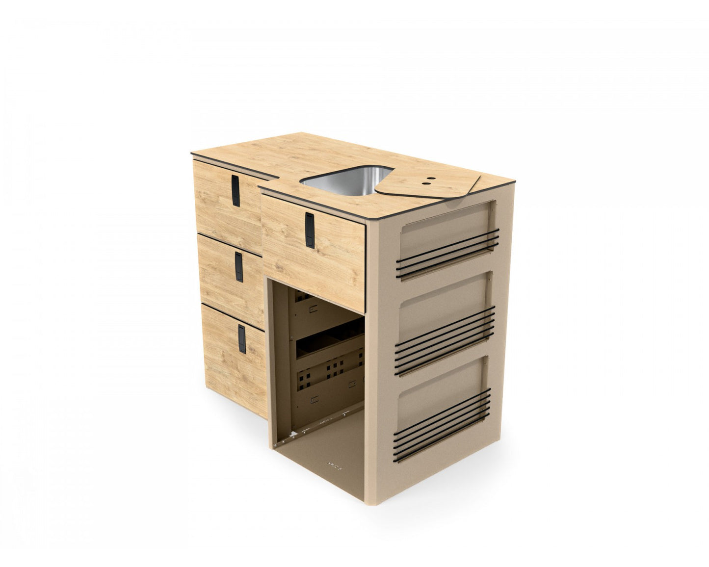 Moon Kitchen Solid Model 32
