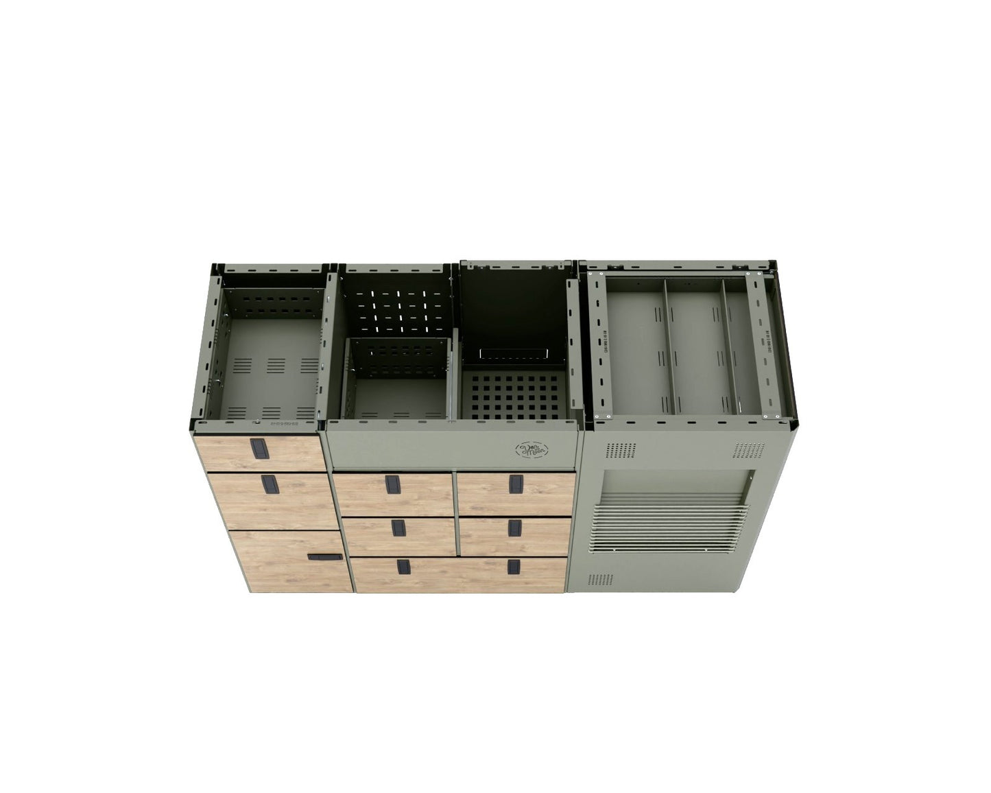 Moon Kitchen Solid Model 1 UK