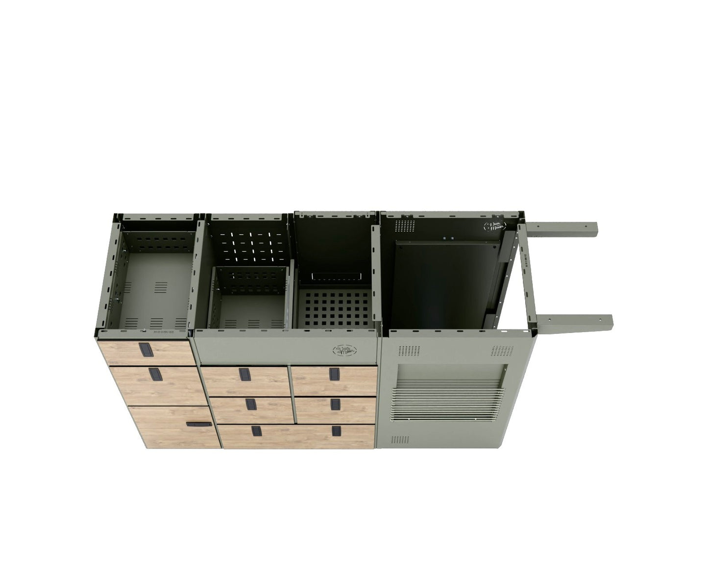 Moon Kitchen Solid Model 1 UK