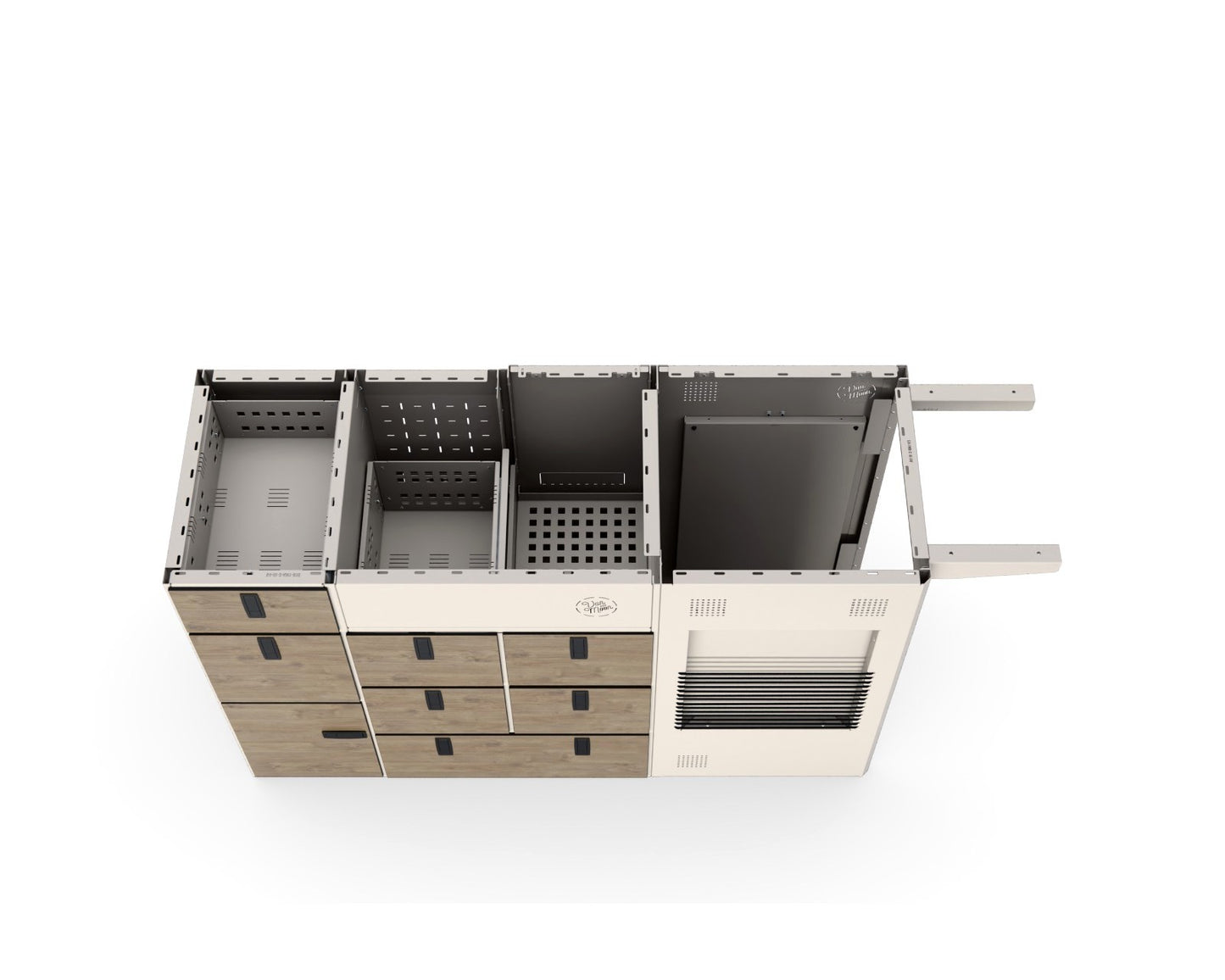 Moon Kitchen Solid Model 1 UK