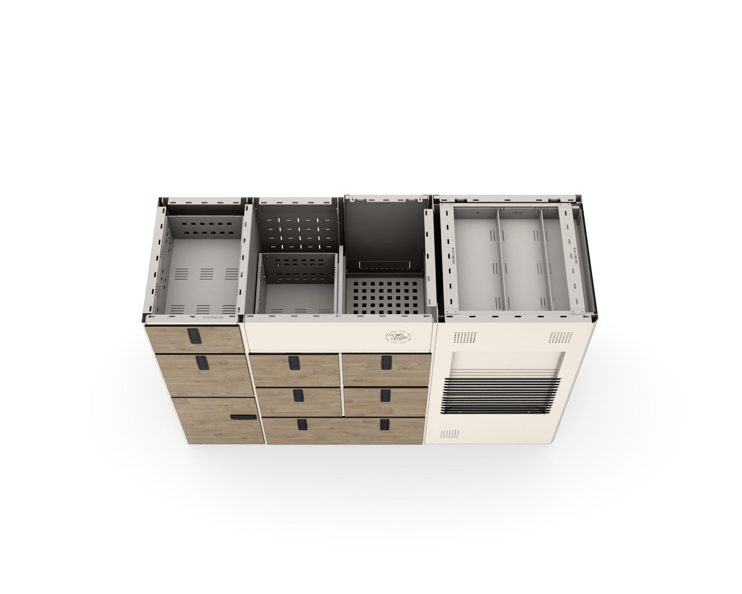 Moon Kitchen Solid Model 1 UK