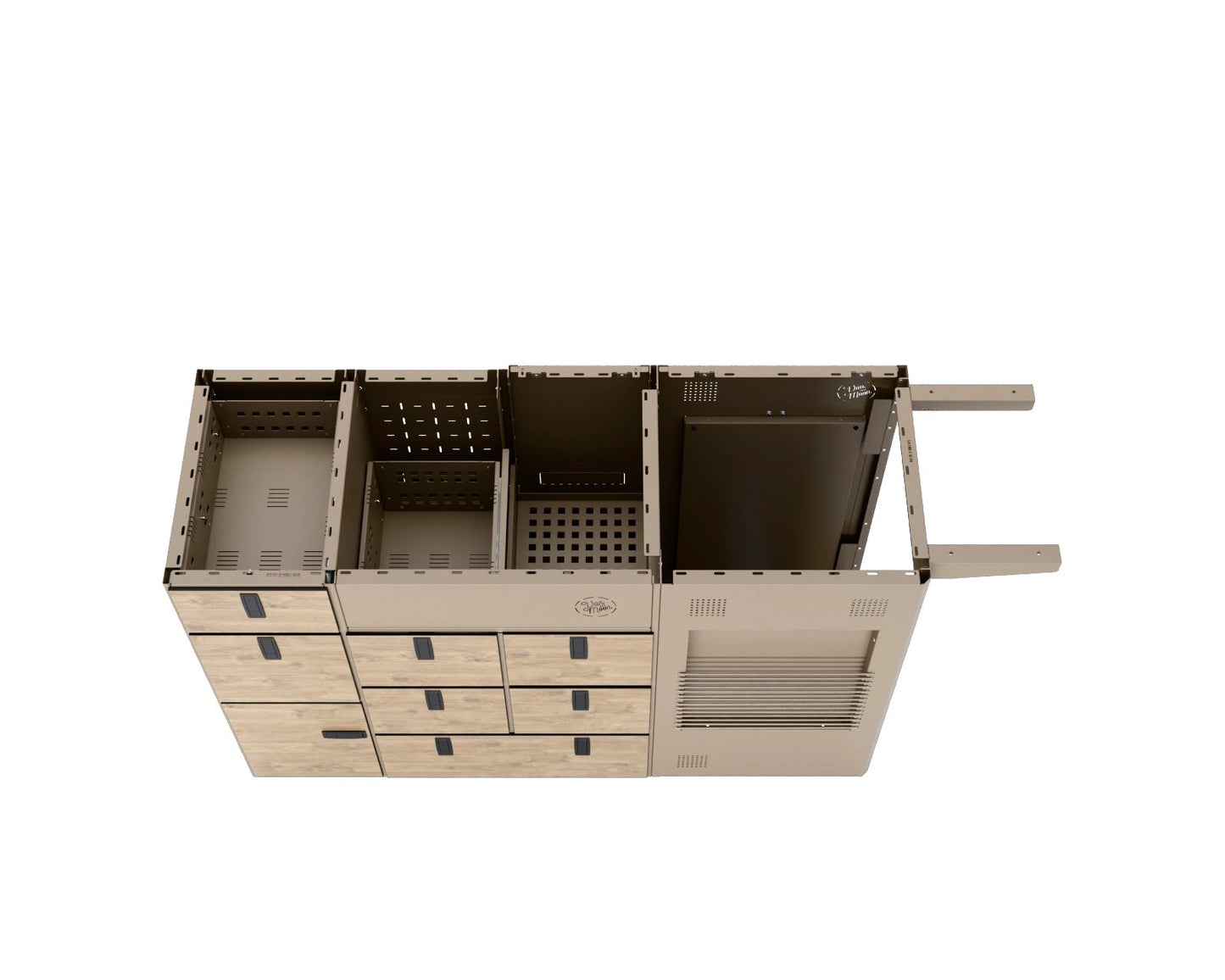 Moon Kitchen Solid Model 1 UK