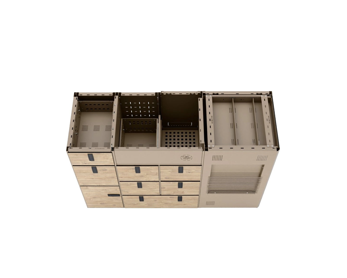 Moon Kitchen Solid Model 1 UK