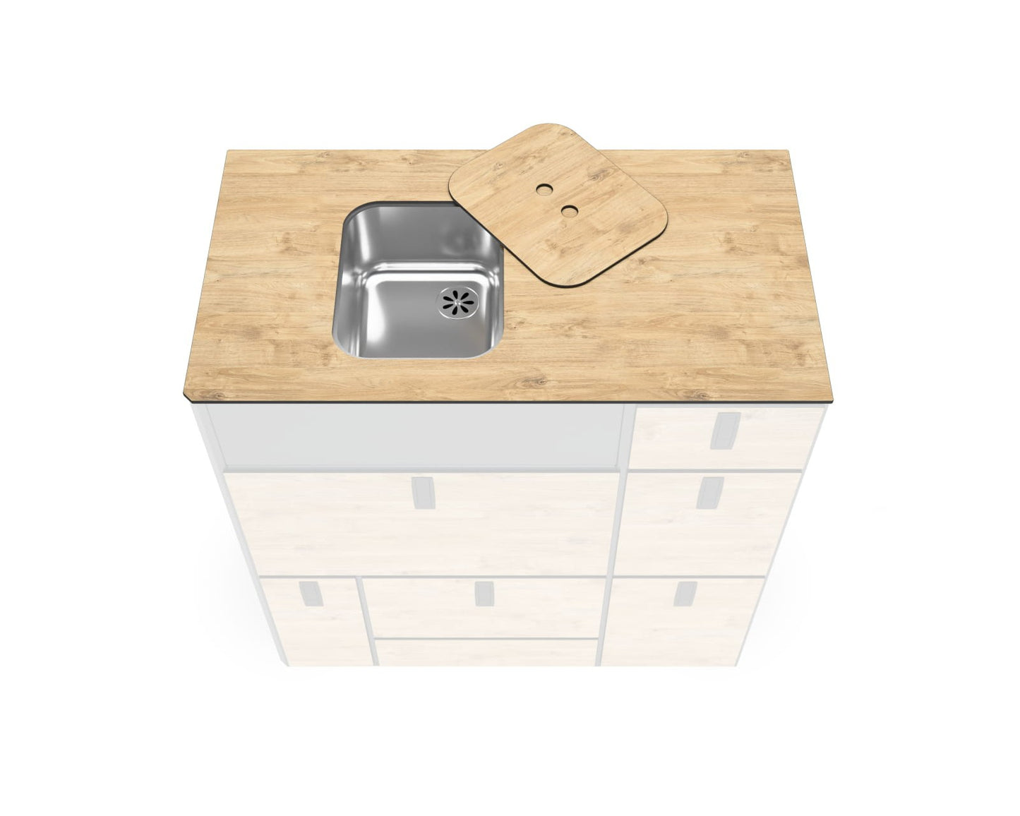 Countertop for Moon Kitchen Solid Model 30