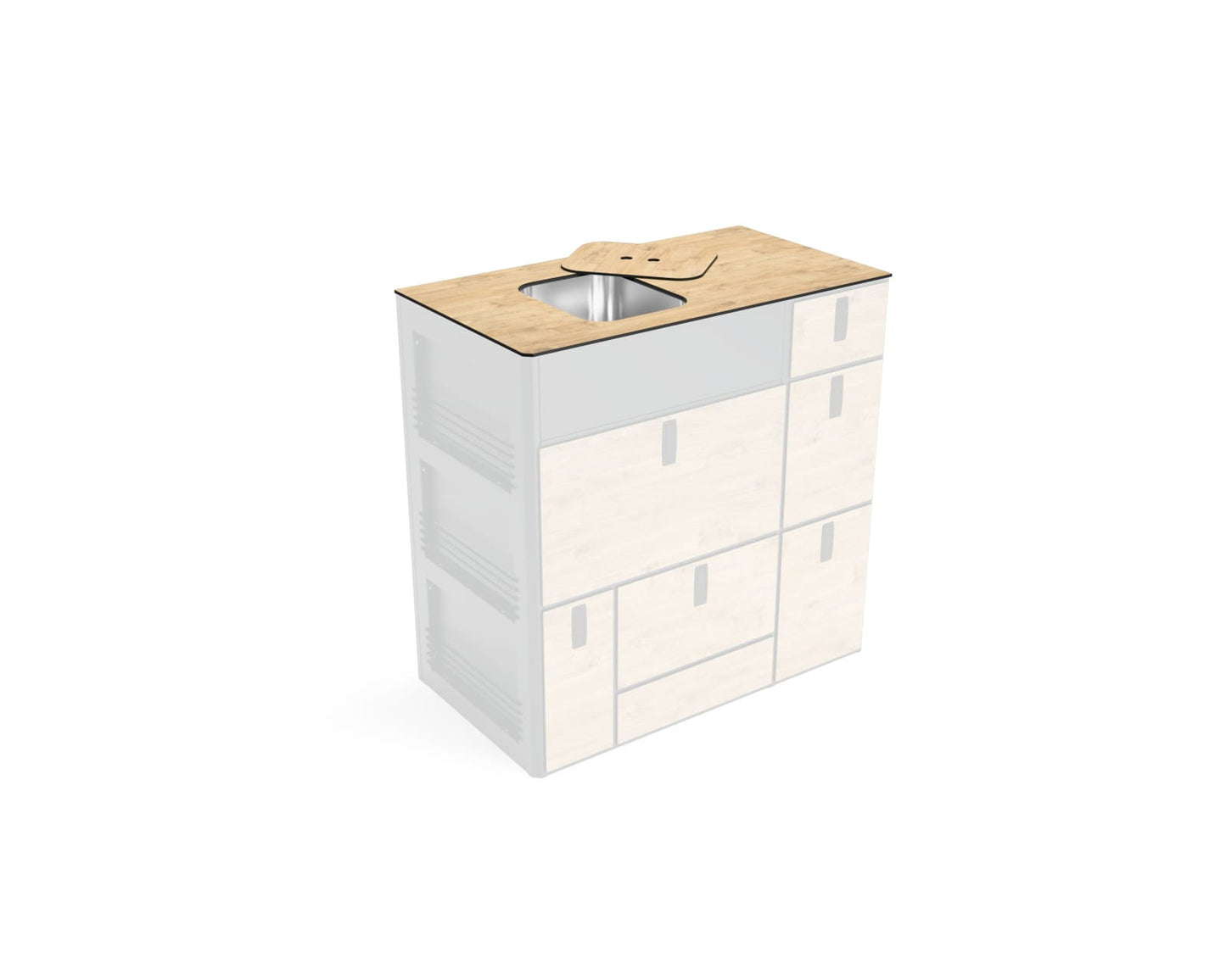 Countertop for Moon Kitchen Solid Model 30