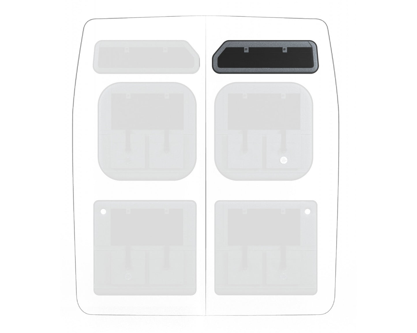 Moon Organizer Citroen Jumper II / Fiat Ducato III / Opel Movano III / RAM ProMaster / Peugeot Boxer II / Toyota ProAce Max