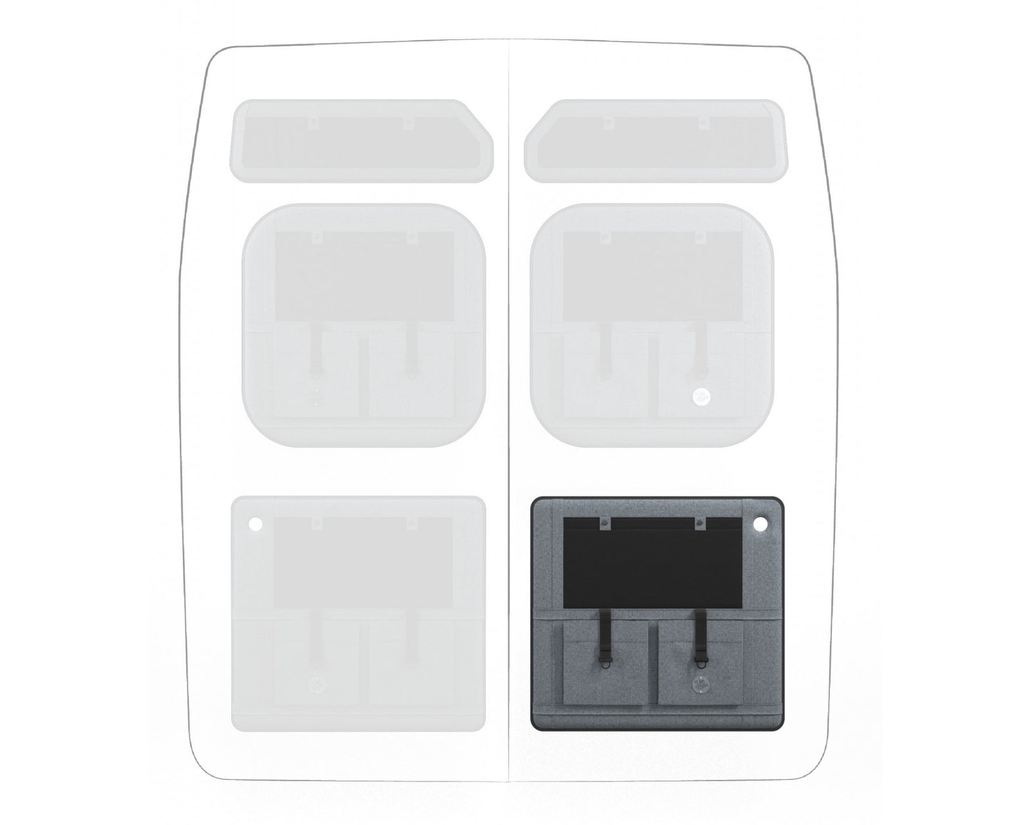 Moon Organizer Citroen Jumper II / Fiat Ducato III / Opel Movano III / RAM ProMaster / Peugeot Boxer II / Toyota ProAce Max