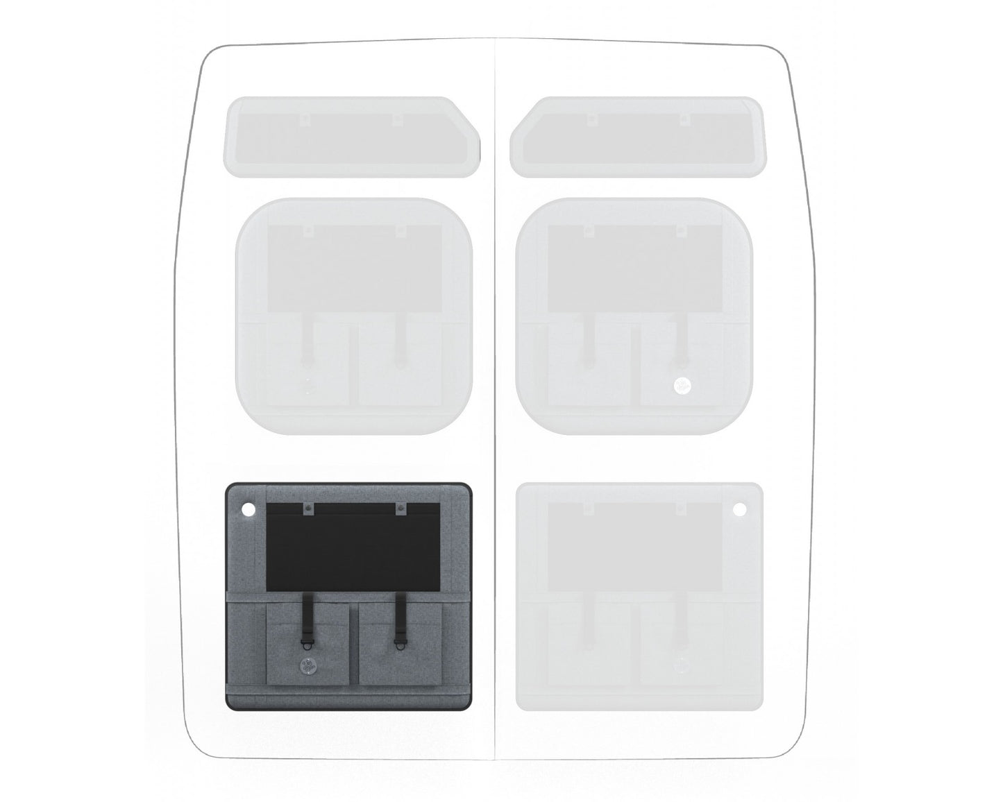 Moon Organizer Citroen Jumper II / Fiat Ducato III / Opel Movano III / RAM ProMaster / Peugeot Boxer II / Toyota ProAce Max