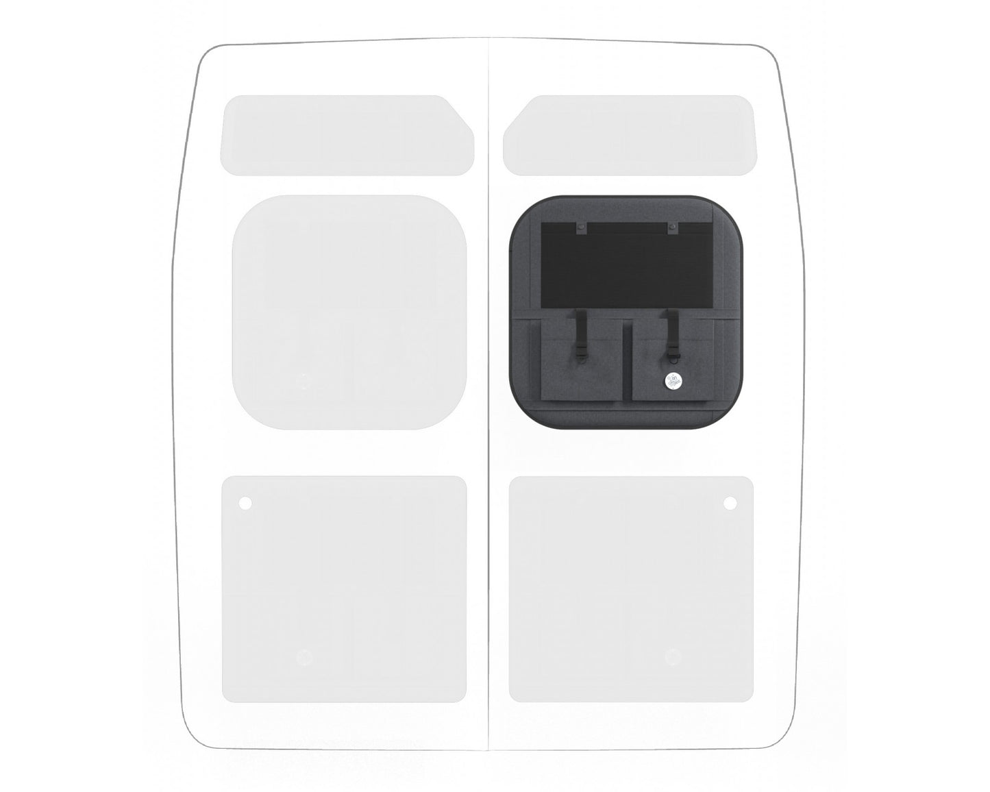 Moon Organizer Citroen Jumper II / Fiat Ducato III / Opel Movano III / RAM ProMaster / Peugeot Boxer II / Toyota ProAce Max