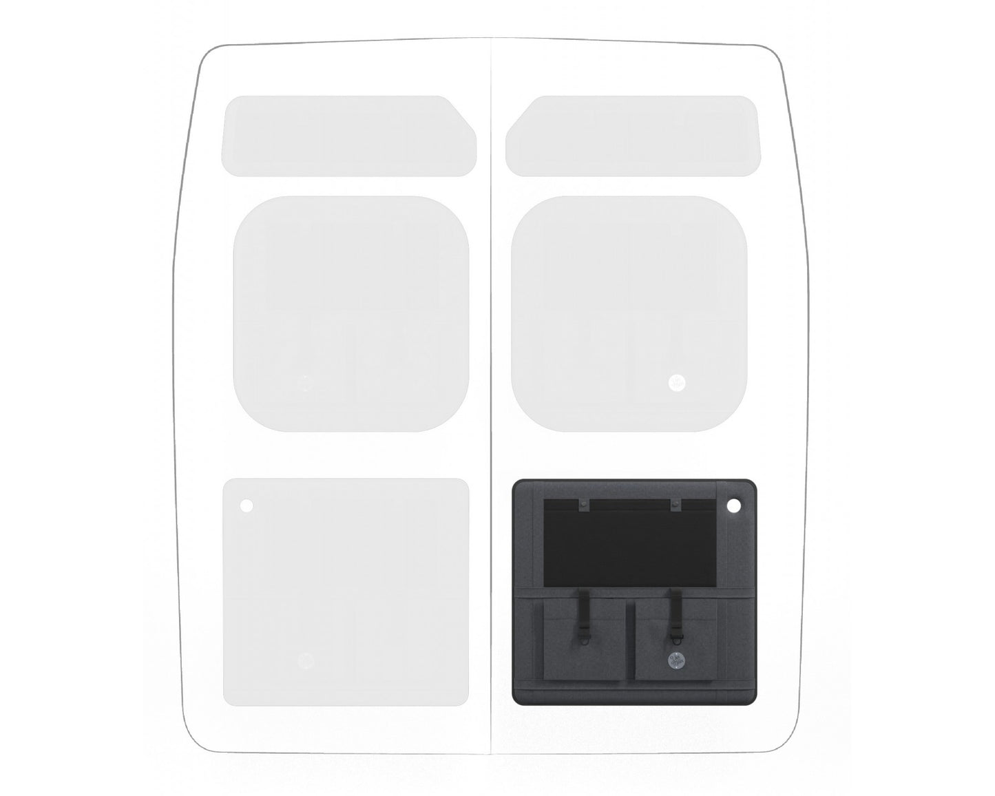 Moon Organizer Citroen Jumper II / Fiat Ducato III / Opel Movano III / RAM ProMaster / Peugeot Boxer II / Toyota ProAce Max