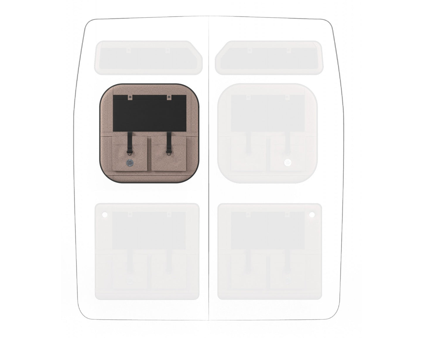Moon Organizer Citroen Jumper II / Fiat Ducato III / Opel Movano III / RAM ProMaster / Peugeot Boxer II / Toyota ProAce Max