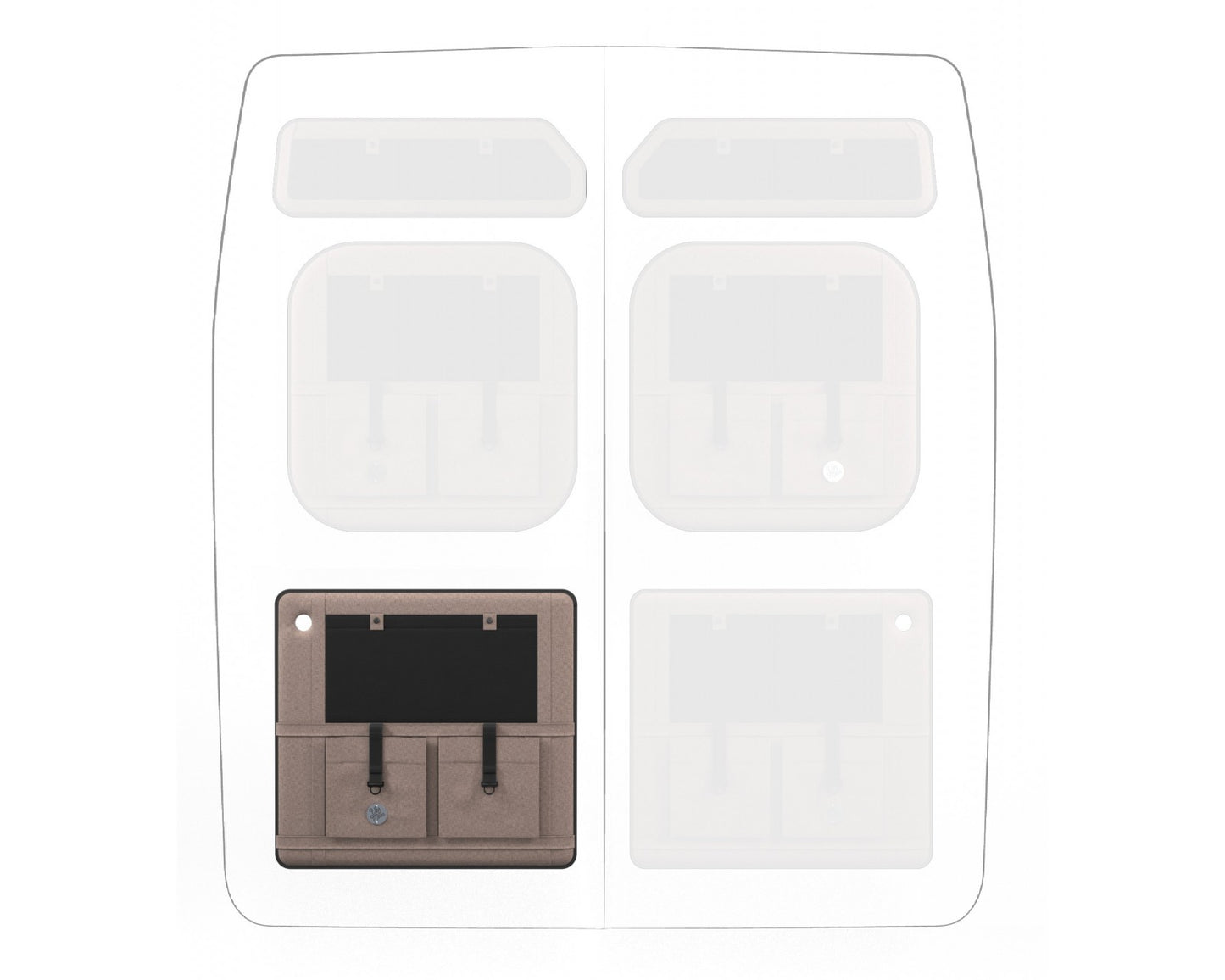 Moon Organizer Citroen Jumper II / Fiat Ducato III / Opel Movano III / RAM ProMaster / Peugeot Boxer II / Toyota ProAce Max