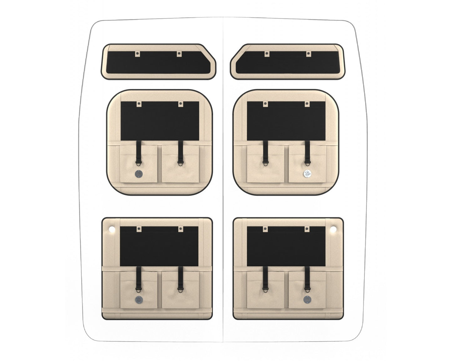 Moon Organizer Citroen Jumper II / Fiat Ducato III / Opel Movano III / RAM ProMaster / Peugeot Boxer II / Toyota ProAce Max