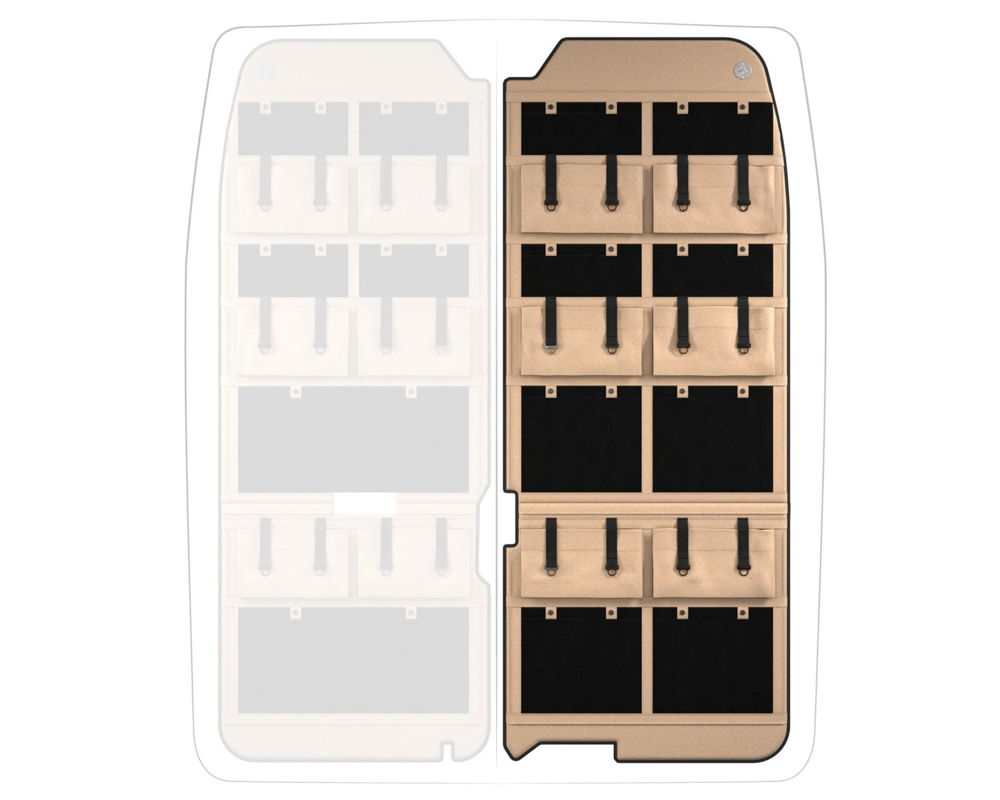 Moon Organizer Citroen Jumper II / Fiat Ducato III / Opel Movano III / RAM ProMaster / Peugeot Boxer II / Toyota ProAce Max