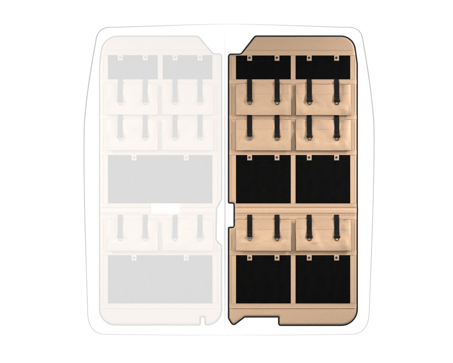 Moon Organizer Citroen Jumper II / Fiat Ducato III / Opel Movano III / RAM ProMaster / Peugeot Boxer II / Toyota ProAce Max