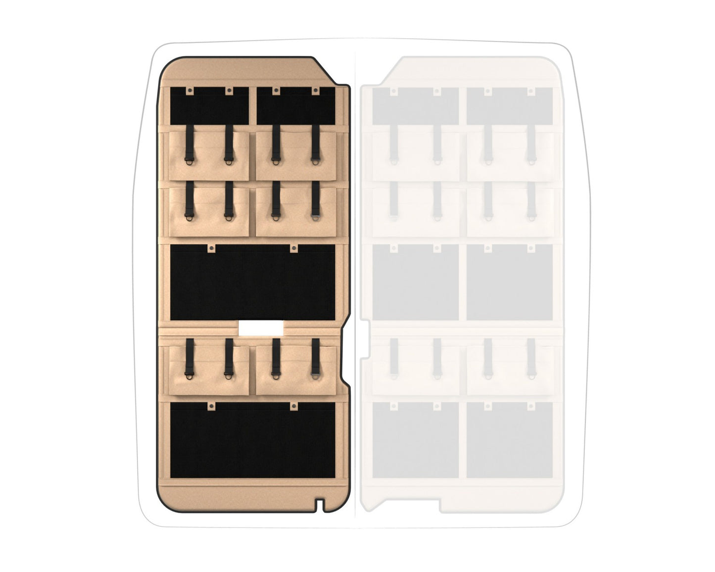 Moon Organizer Citroen Jumper II / Fiat Ducato III / Opel Movano III / RAM ProMaster / Peugeot Boxer II / Toyota ProAce Max