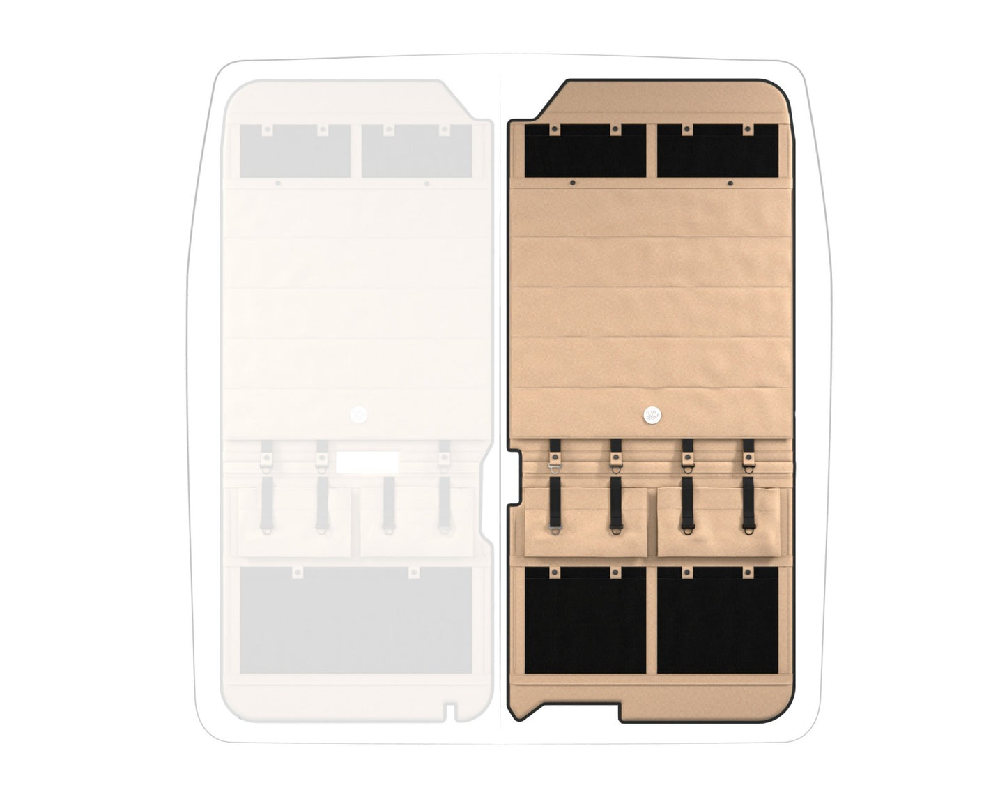 Moon Organizer Citroen Jumper II / Fiat Ducato III / Opel Movano III / RAM ProMaster / Peugeot Boxer II / Toyota ProAce Max