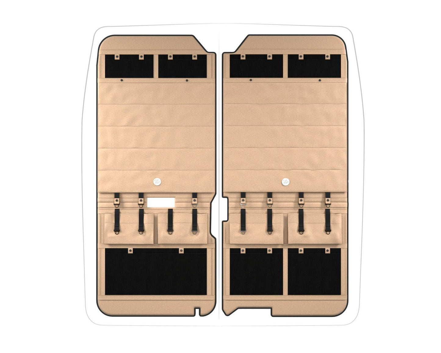 Moon Organizer Citroen Jumper II / Fiat Ducato III / Opel Movano III / RAM ProMaster / Peugeot Boxer II / Toyota ProAce Max