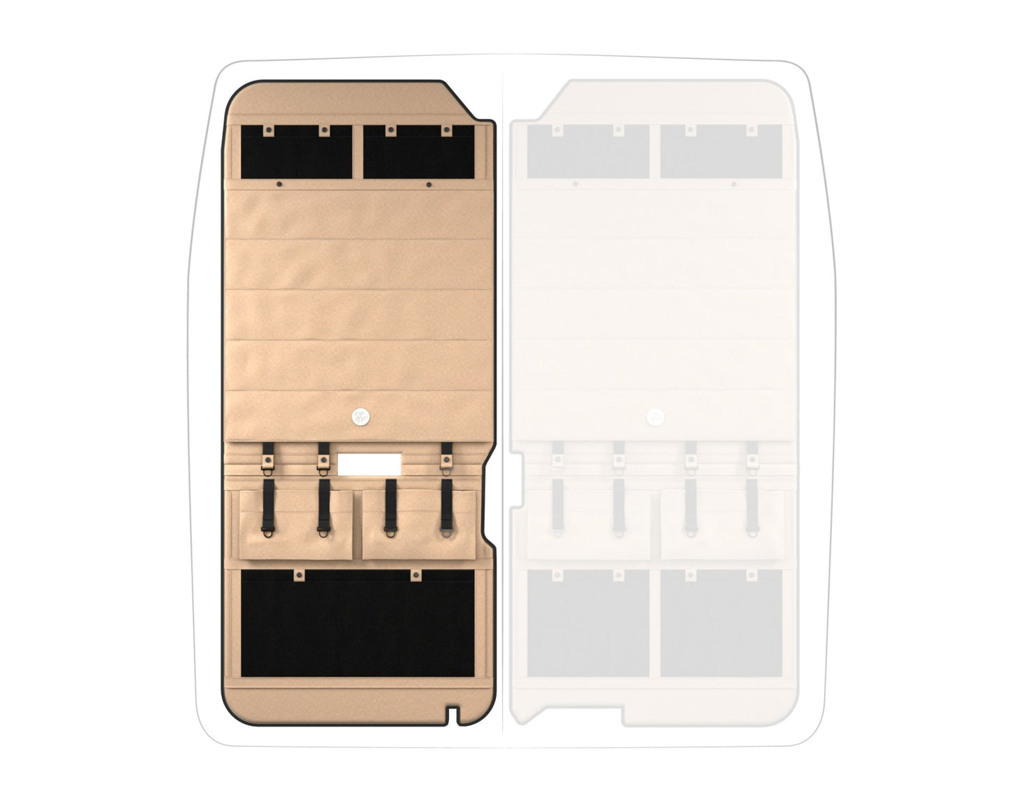 Moon Organizer Citroen Jumper II / Fiat Ducato III / Opel Movano III / RAM ProMaster / Peugeot Boxer II / Toyota ProAce Max