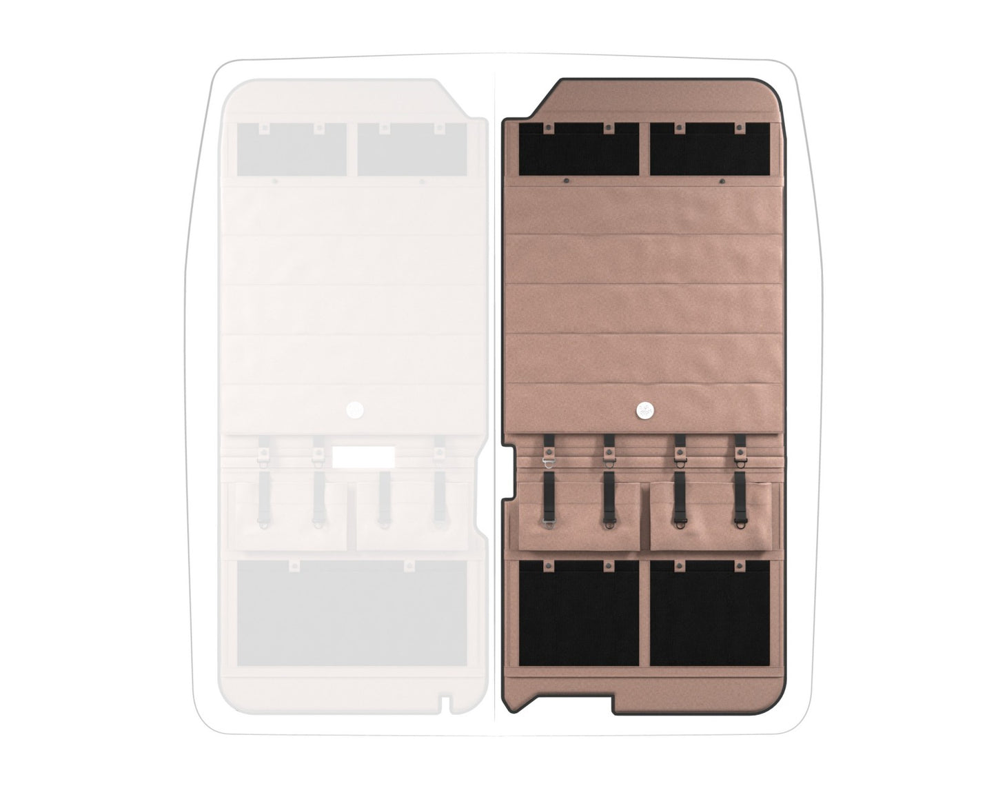 Moon Organizer Citroen Jumper II / Fiat Ducato III / Opel Movano III / RAM ProMaster / Peugeot Boxer II / Toyota ProAce Max