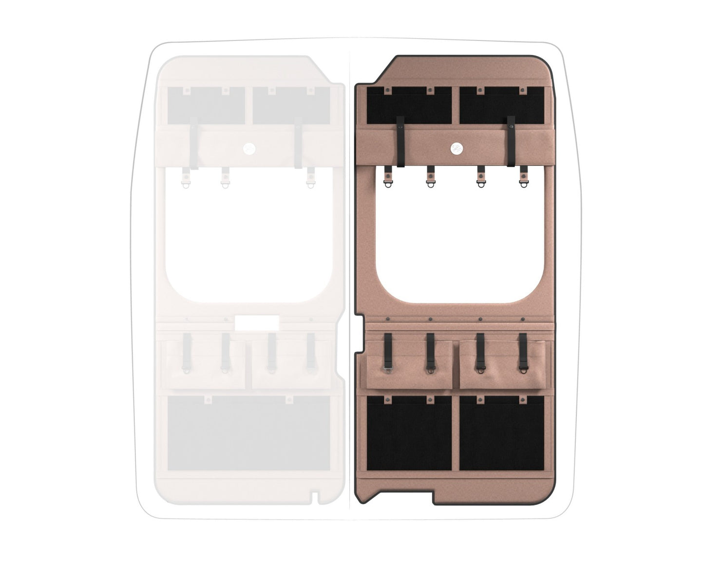 Moon Organizer Citroen Jumper II / Fiat Ducato III / Opel Movano III / RAM ProMaster / Peugeot Boxer II / Toyota ProAce Max