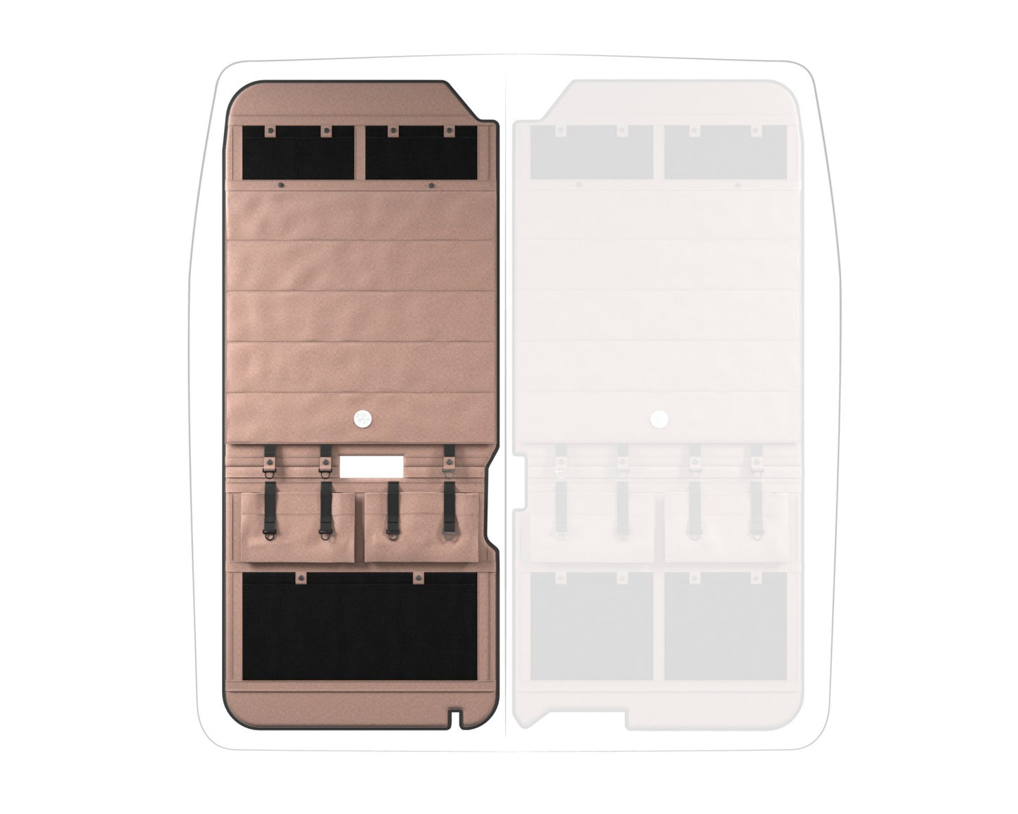 Moon Organizer Citroen Jumper II / Fiat Ducato III / Opel Movano III / RAM ProMaster / Peugeot Boxer II / Toyota ProAce Max
