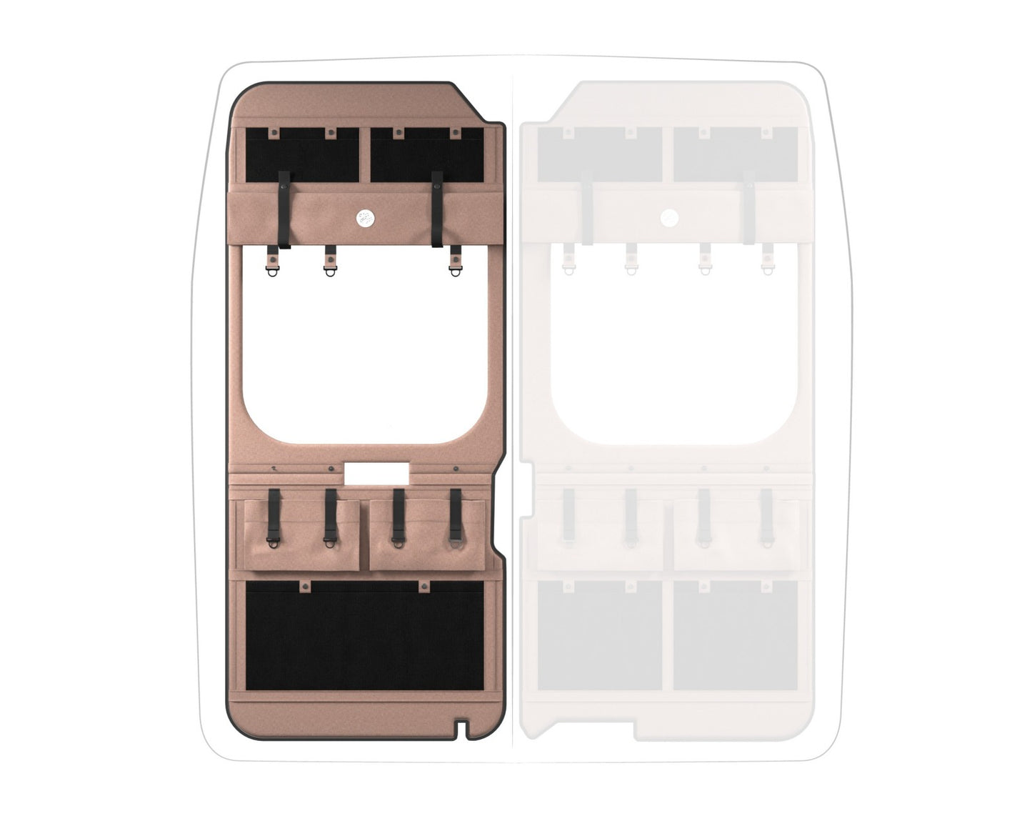Moon Organizer Citroen Jumper II / Fiat Ducato III / Opel Movano III / RAM ProMaster / Peugeot Boxer II / Toyota ProAce Max