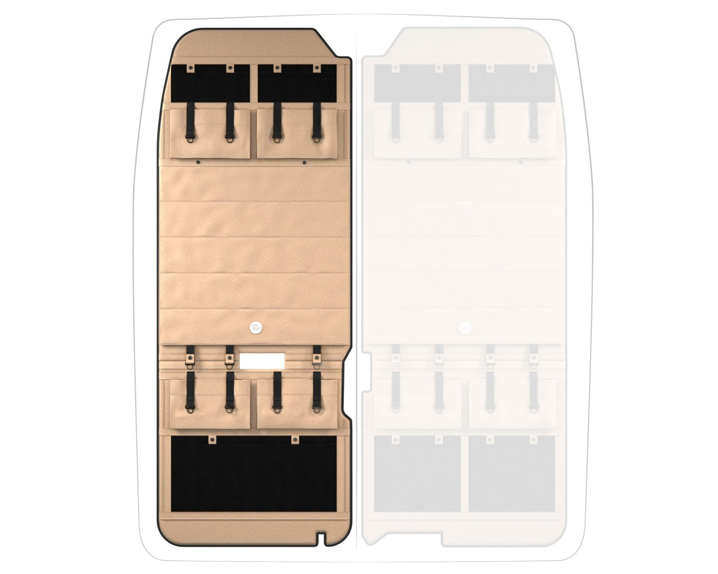 Moon Organizer Citroen Jumper II / Fiat Ducato III / Opel Movano III / RAM ProMaster / Peugeot Boxer II / Toyota ProAce Max